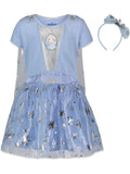 Disney Frozen Queen Elsa Gown and Headband