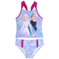 Disney Frozen UPF 50+ Tankini Top Bikini Bottom Swim Set