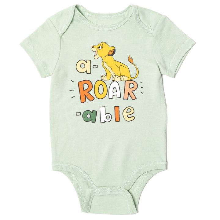 Disney Lion King Bodysuit Pants and Hat 3 Piece Outfit Set - imagikids
