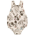 Disney Mickey Mouse Cotton Gauze Short Overalls