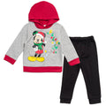 Disney Mickey Mouse Fleece Pullover Hoodie and Pants Outfit Set