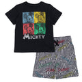 Disney Mickey Mouse T-Shirt and Shorts Outfit Set