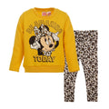 Disney Minnie Mouse Pullover Fleece Sweatshirt and Leggings Outfit Set