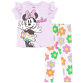 Disney Minnie Mouse T-Shirt and Leggings Outfit Set