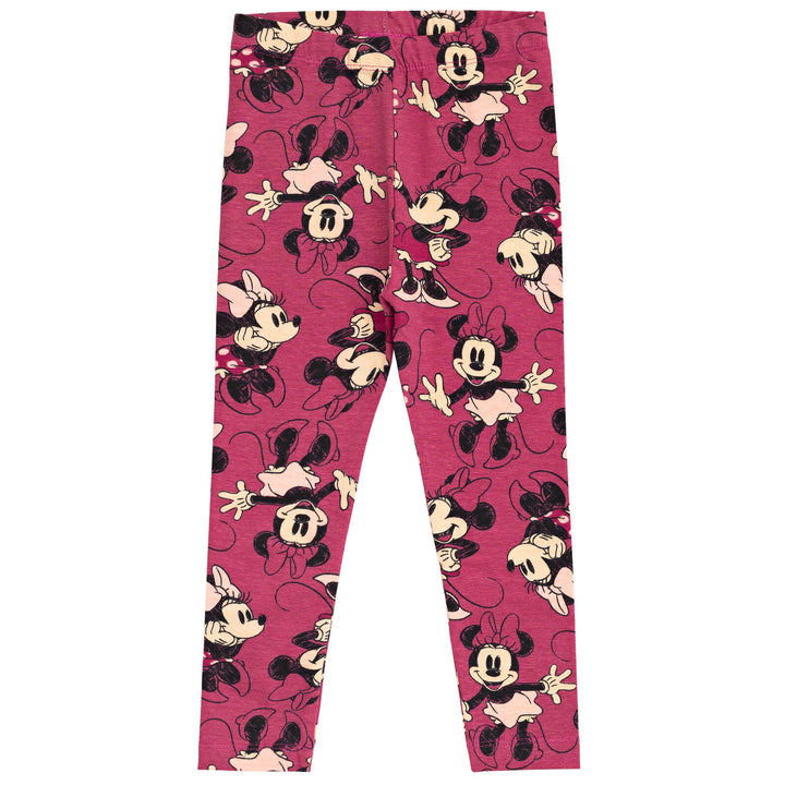 Disney Minnie Mouse T-Shirt and Leggings Outfit Set - imagikids