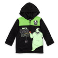 Disney Nightmare Before Christmas Fleece Half Zip Hoodie