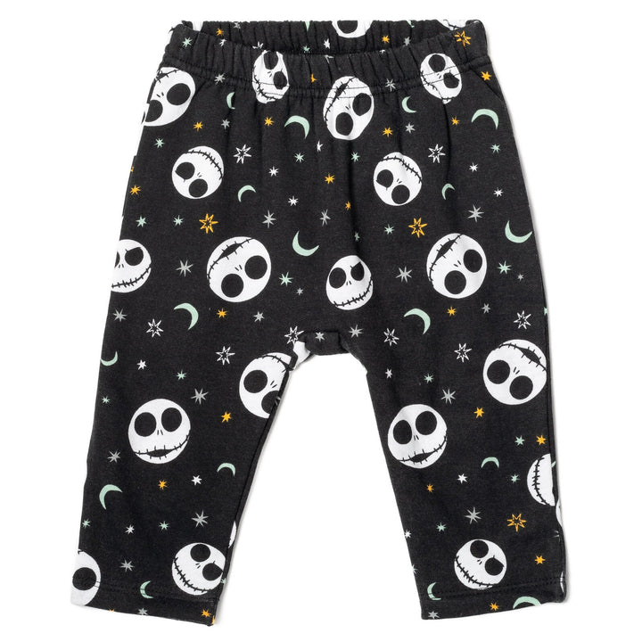Disney Nightmare Before Christmas Fleece Pullover Hoodie Bodysuit and Pants 3 Piece Outfit Set - imagikids