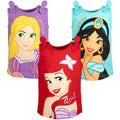 Disney Princess 3 Pack Tank Top Shirts