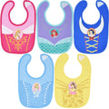 Disney Princess 5 Pack Bibs