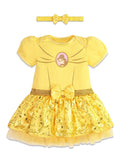Disney Princess Princess Belle Cosplay Dress and Headband
