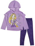 Disney Princess Princess Rapunzel Fleece Hoodie and Leggings Outfit Set