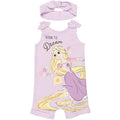 Disney Princess Princess Rapunzel Snap Romper and Headband