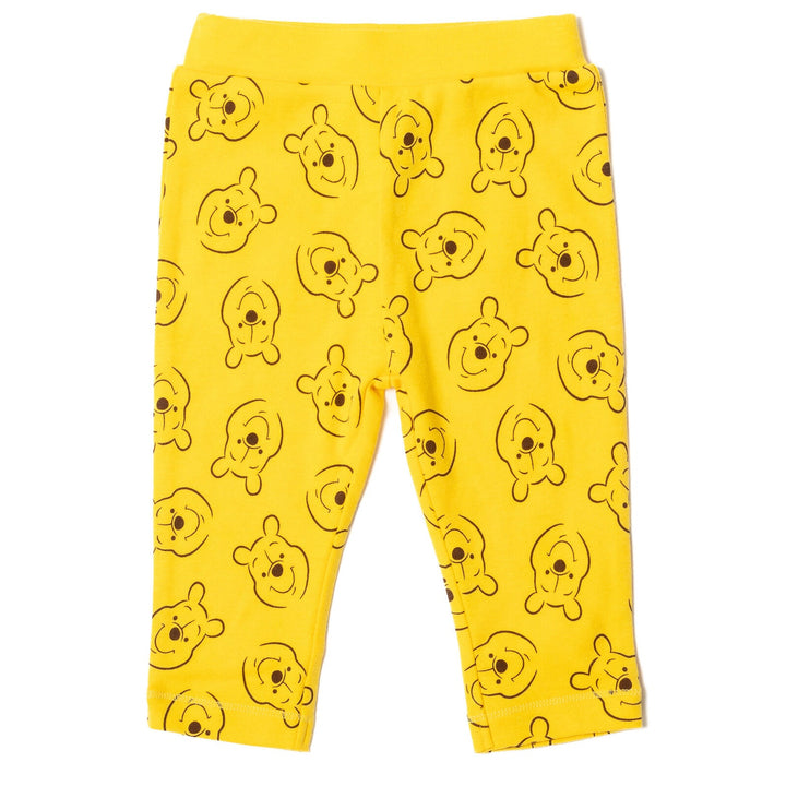 Disney Winnie the Pooh Bodysuit Pants and Hat 3 Piece Outfit Set - imagikids