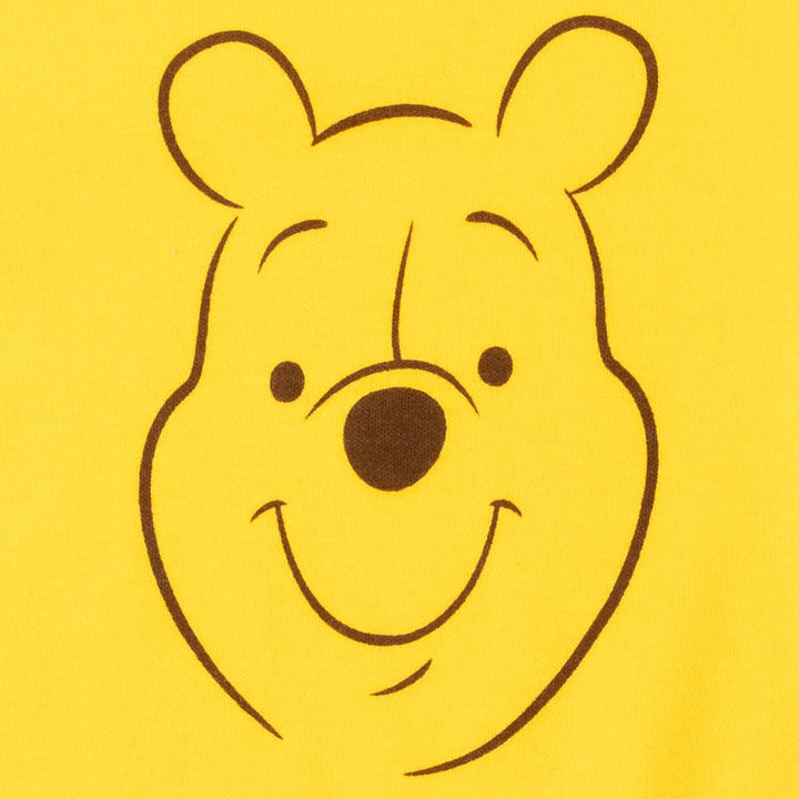 Disney Winnie the Pooh Bodysuit Pants and Hat 3 Piece Outfit Set - imagikids