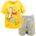 Disney Winnie the Pooh Pullover T-Shirt and French Terry Shorts Outfit Set