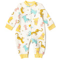 Disney Winnie the Pooh Quilted french terry Ring Snap Coverall