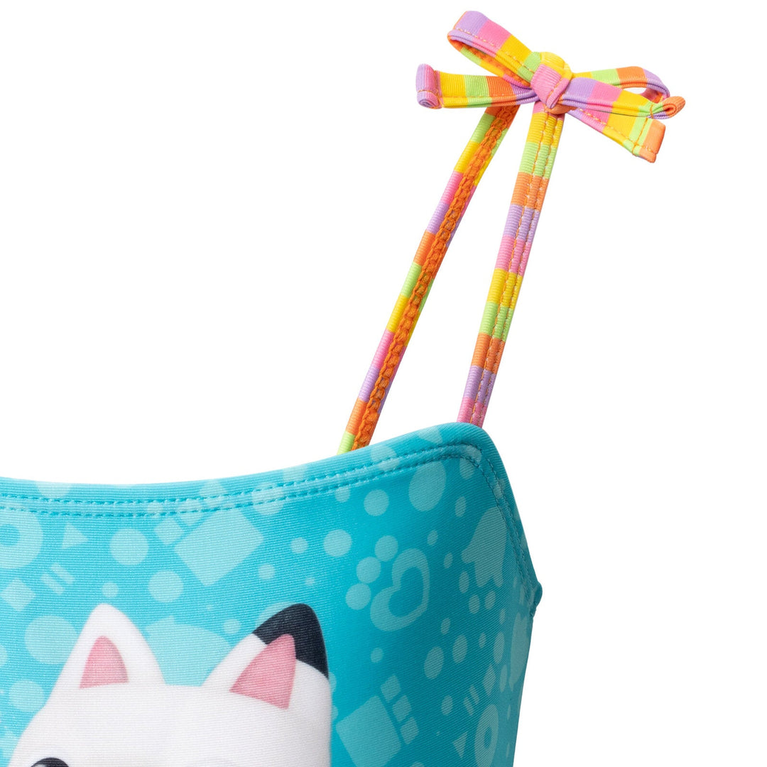 Dreamworks Gabby's Dollhouse Pandy Paws UPF 50+ One Piece Bathing Suit - imagikids