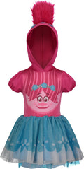 DreamWorks Poppy Cosplay Short Sleeve Dress