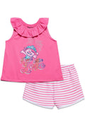 DreamWorks Poppy T-Shirt and French Terry Shorts Outfit Set