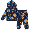 Sudadera con capucha y pantalones de lana extraterrestre ET