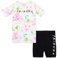 FRIENDS Pajama Shirt and Shorts Sleep Set