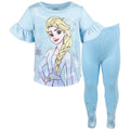 Frozen Queen Elsa Graphic T-Shirt & Leggings