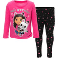 Gabby's Dollhouse Knotted Long Sleeve T-Shirt & Leggings