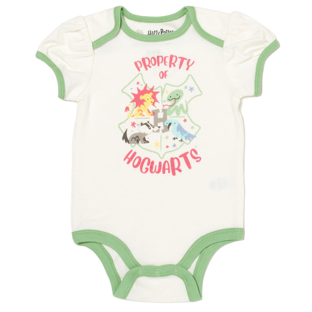 Harry Potter Bodysuit Pants and Headband 3 Piece Outfit Set - imagikids