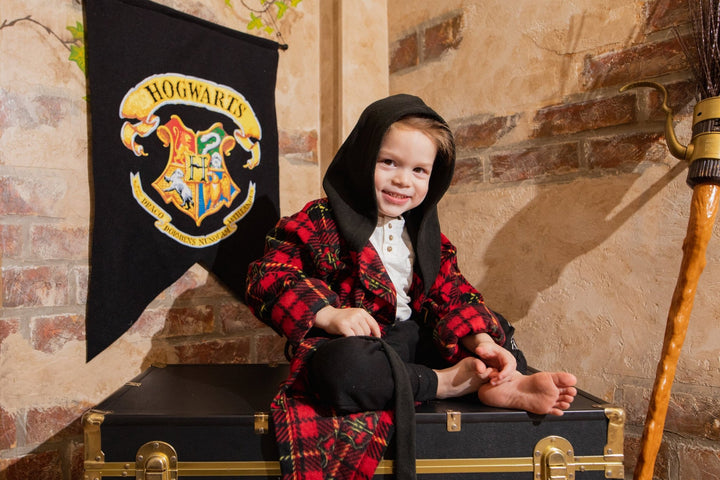 Harry Potter Fleece Long Sleeve Pajama Sleep Robe - imagikids