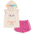 Harry Potter Hedwig Tank Top and Active Retro Dolphin French Terry Shorts