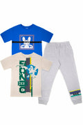 SEGA Sonic The Hedgehog 3 Piece T-Shirt & Jogger Pants Set
