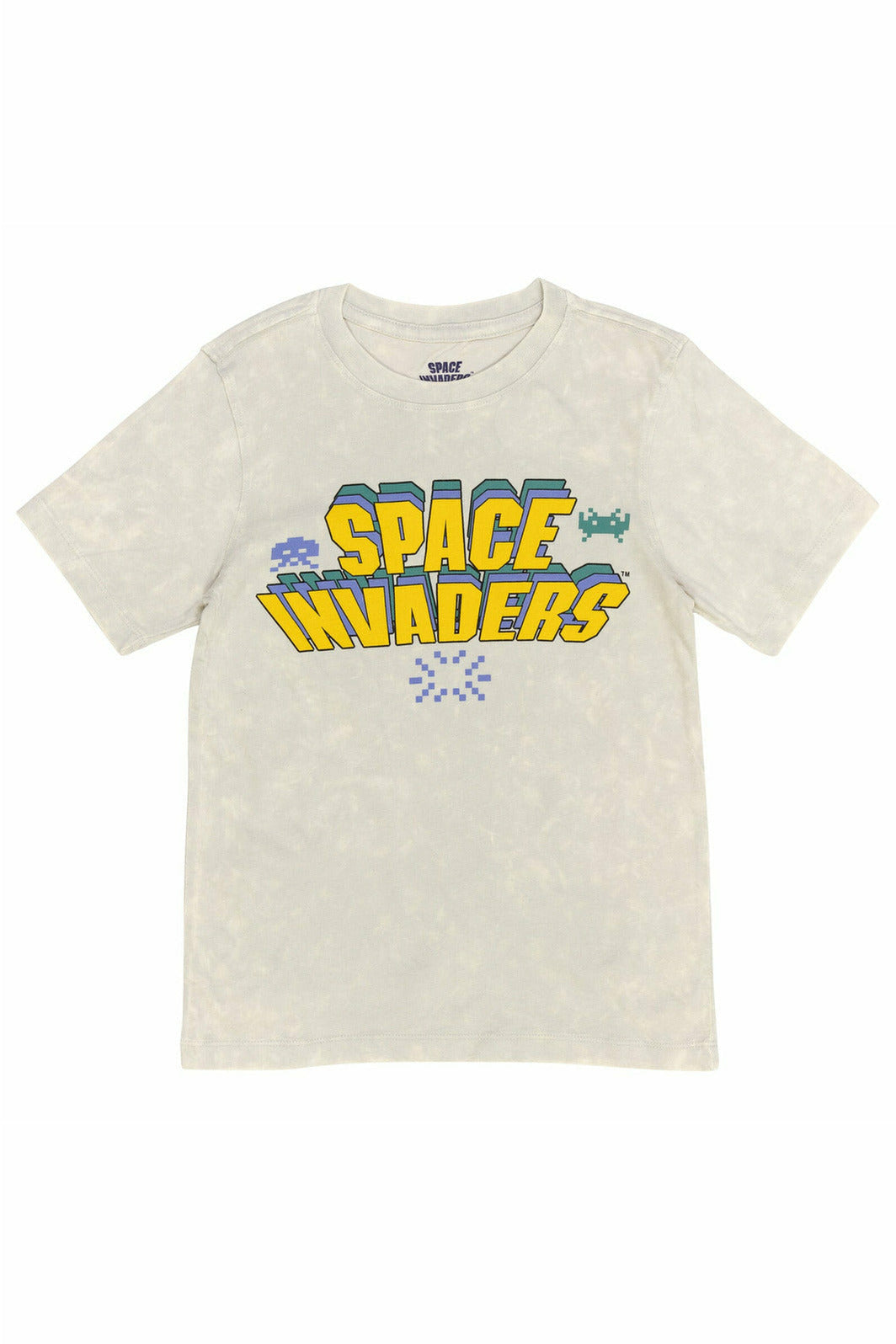 Space Invaders Short Sleeve Graphic T-Shirt